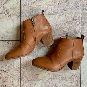 Madewell Amber Ankle Zip-Up Boots